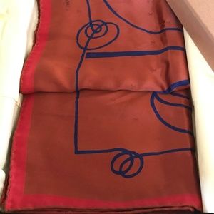 Louis Vuitton Silk Neck Scarf 34" square